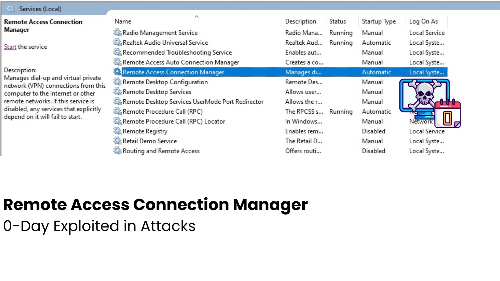 Takian.ir Remote Access Connection Manager 0 Day Vulnerability
