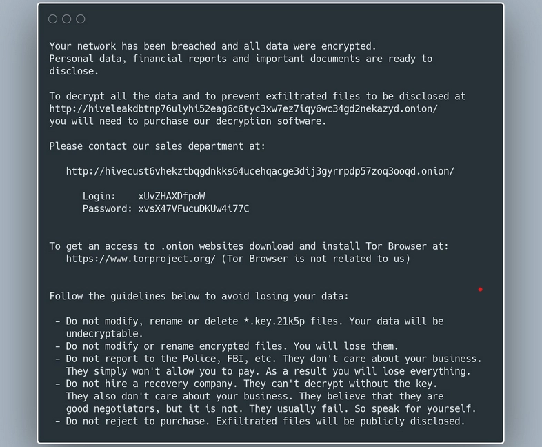 takian.ir hive ransomware now encrypts linux and freebsd systems 2