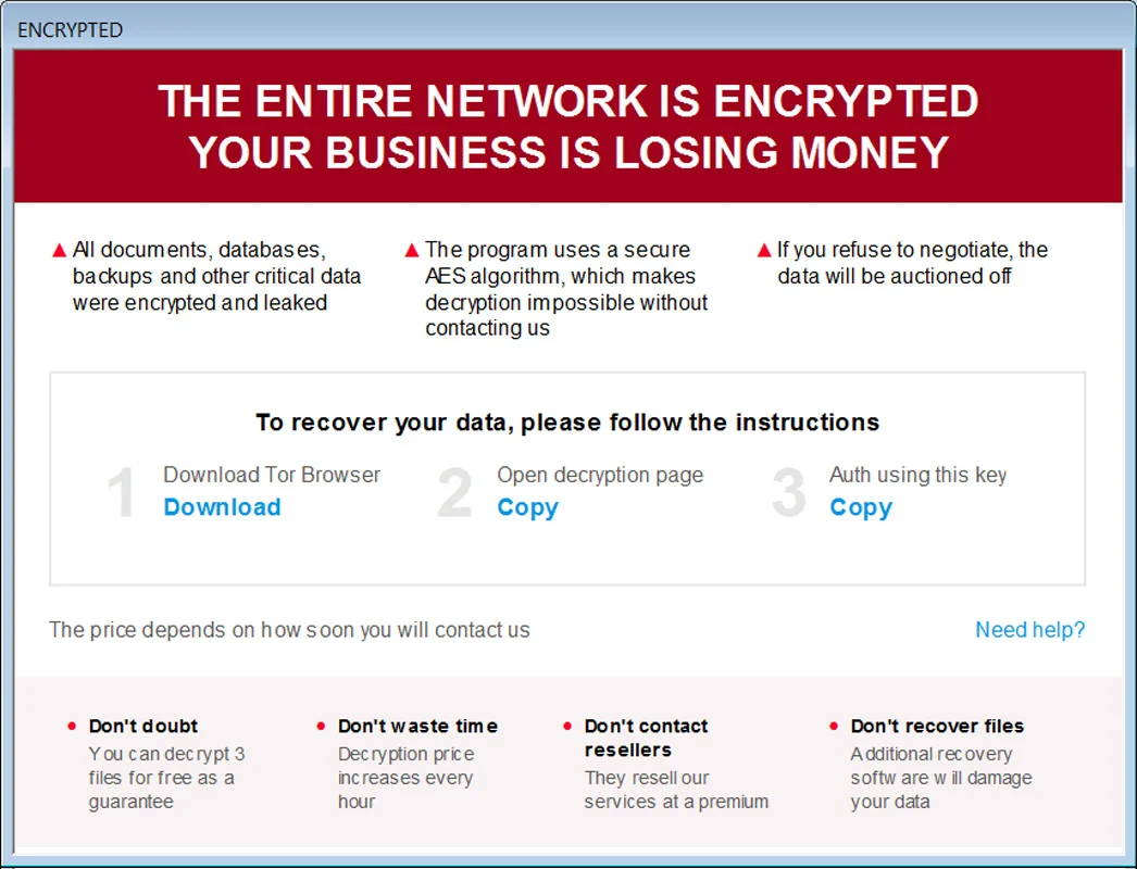 takian.ir trigona ransomware spotted in increasing attacks worldwide 6